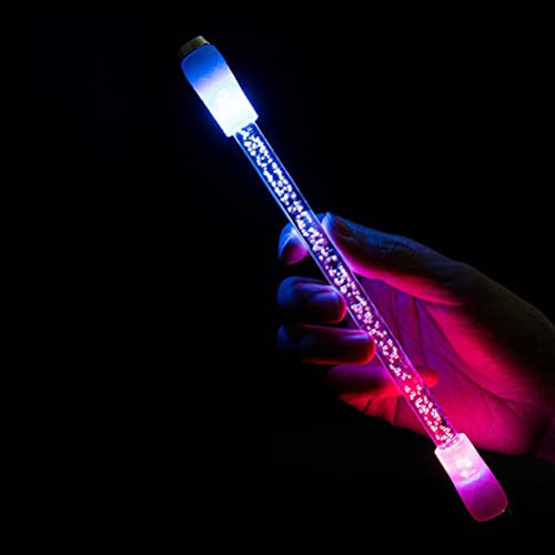 QCSTORE Illuminated Spinning Pen, Drehen Pen 7 Farben LED Rolling Finger Rotationsstift Drehen Stift Beleuchteter Anti-Rutsch Dekompression Schlagstift LED Walzfinger Rotierend Kugelschreiber QCSTORE Illuminated Spinning Pen, Drehen Pen 7 Farben LED Rolling Finger Rotationsstift Drehen Stift Beleuchteter Anti-Rutsch Dekompression Schlagstift LED Walzfinger Rotierend Kugelschreiber von QCSTORE