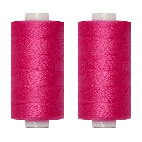 Nähgarn (Dark Dusty Rose, 2 Spulen) von QCZKB