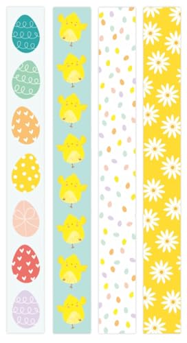 QDS 80 Oster-Papierketten mit niedlichem Hasen- und Eier-Designs, hängende Dekoration, Girlande, selbstklebend QDS 80 Oster-Papierketten mit niedlichem Hasen- und Eier-Designs, hängende Dekoration, Girlande, selbstklebend von QDS