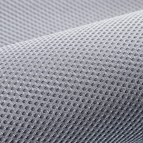 QDTD Netzstoff Air Mesh 160 cm Breit Leichte Polyester Sportbekleidung,Sportbekleidung,Badebekleidung,Tanzbekleidung,Yogabekleidung,Tischdecke Verkauft von 1m(Hellgrau)(Size:1.6 * 1m) von QDTD