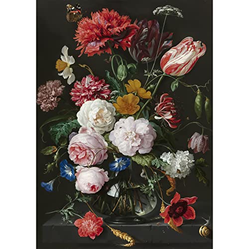 QENSPE Diamond Painting Blumen Diamant Painting Vase 5D Diamond Painting Kit Erwachsene Schmetterling Full Diamant Bilder Kinder Malerei Stickerei Set Kreuzstich Bilder Home Wand Dekor 30x40cm von QENSPE