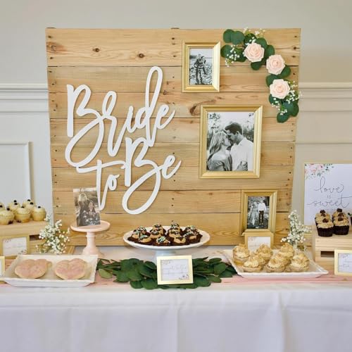 Holzschild für die zukünftige Braut, für Junggesellinnenabschied, Verlobung, Hochzeit, Brautparty, Partyzubehör, Hochzeitsgeschenk, Junggesellinnenabschied, 45 x 34,8 cm Holzschild für die zukünftige Braut, für Junggesellinnenabschied, Verlobung, Hochzeit, Brautparty, Partyzubehör, Hochzeitsgeschenk, Junggesellinnenabschied, 45 x 34,8 cm von QENWWENG