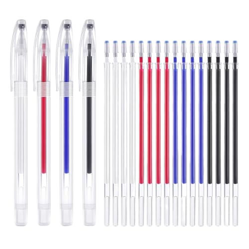 QEQSHQO 20pcs Heiß löschbare Stift Stoffmarker austauschbare heiß löschbare Stifte zum Quilten Nähen Schneidern Stoff Schneidernähen Stoffmarkierung QEQSHQO 20pcs Heiß löschbare Stift Stoffmarker austauschbare heiß löschbare Stifte zum Quilten Nähen Schneidern Stoff Schneidernähen Stoffmarkierung von QEQSHQO