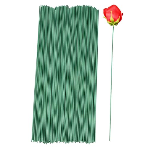QFEHTHSK 50 Stück Simulierte Blumenstiele, DIY-Kunstblumenmaterialien, DIY-Bastelzubehör, Blumenstraußherstellung, Blumenzubehör, Blumenstraußherstellung, Dekoratives Zubehör von QFEHTHSK
