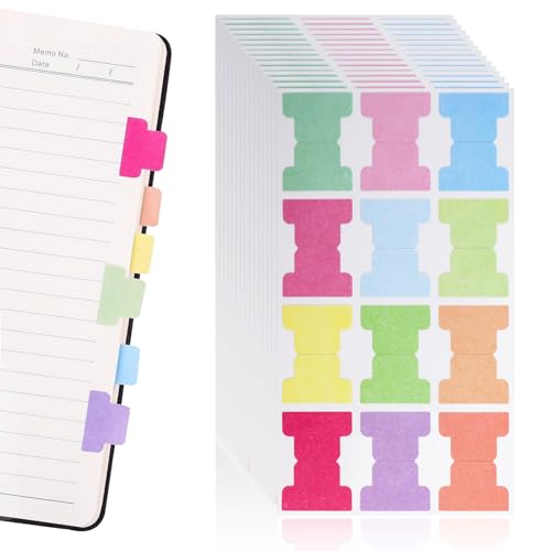 QGGTQG Haftmarker 15 Blatt/360 Stück Index Tabs Selbstklebend Stabile Page Marker Beschreibbare Papier Haftnotizen Tabs Pastell Book Tabs für Notizbücher Bibelregister Kalender QGGTQG Haftmarker 15 Blatt/360 Stück Index Tabs Selbstklebend Stabile Page Marker Beschreibbare Papier Haftnotizen Tabs Pastell Book Tabs für Notizbücher Bibelregister Kalender von QGGTQG