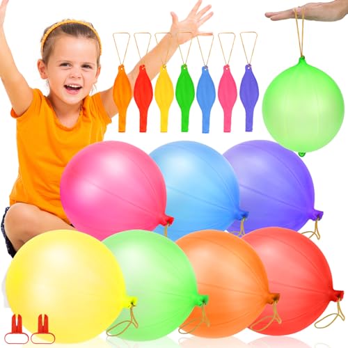 QGGTQG Punch Luftballons Robuste Perforierte Luftballons 30 Stück Perforierte Ballons mit Elastischen Band Groß Latex Punch Luftballons Bunte Luftballons mit 2 Knotern für Kinder QGGTQG Punch Luftballons Robuste Perforierte Luftballons 30 Stück Perforierte Ballons mit Elastischen Band Groß Latex Punch Luftballons Bunte Luftballons mit 2 Knotern für Kinder von QGGTQG