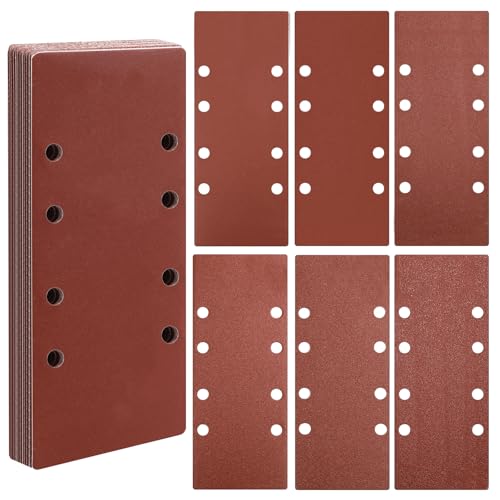 QGGTQG Schleifblatt Set 93x230 mm 30 Stück Schleifpapier 6 Körnungen 60/80/120/180/320/400 für den Schliff von Holz und Metall Schleifpapier Zubehör Materialien für Schwingschleifer QGGTQG Schleifblatt Set 93x230 mm 30 Stück Schleifpapier 6 Körnungen 60/80/120/180/320/400 für den Schliff von Holz und Metall Schleifpapier Zubehör Materialien für Schwingschleifer von QGGTQG