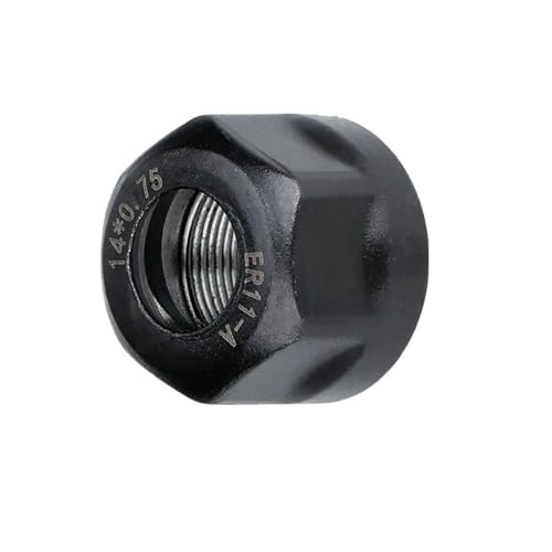1 Stück ER-Typ-Spannzangenmutter A/M/UM for effizientes Spannen von Metall – kompatibel mit ER8/11/16/20/25/32/40 Fräsern(19mmx11.3mm) von QHKYQNELX