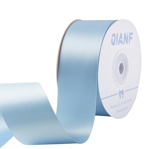 QIANF Doppelseitiges Satinband für Geschenkverpackungen, Haarschleifen, Stuhlschärpe, Valentinstag, Hochzeit, Geburtstag, Party, Einladung, Dekorationen, Blumenhandwerk, Nähen, 22,7 m QIANF Doppelseitiges Satinband für Geschenkverpackungen, Haarschleifen, Stuhlschärpe, Valentinstag, Hochzeit, Geburtstag, Party, Einladung, Dekorationen, Blumenhandwerk, Nähen, 22,7 m von QIANF