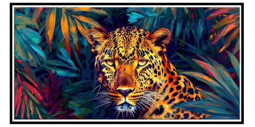 DIY Diamant Painting Der Dschungel , Diamond Painting Erwachsene Groß xxl, 5D Diamant Malerei Kunst Bilder, Mosaikherstellung, Geeignet Als Geschenk, Zur Entspannung und Als Wanddeko 90x180cm t-87 DIY Diamant Painting Der Dschungel , Diamond Painting Erwachsene Groß xxl, 5D Diamant Malerei Kunst Bilder, Mosaikherstellung, Geeignet Als Geschenk, Zur Entspannung und Als Wanddeko 90x180cm t-87 von QIANLUOO