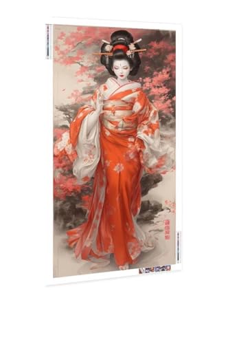 Diamond Painting Erwachsene Groß XXL 30x60 cm, Diamond Painting Geisha Diamant Painting Bilder Kinder DIY Diamond Art Stickerei Gem Art Painting Kit for Home Wall Dekorieren, Weiblich Geschenke K-1162 Diamond Painting Erwachsene Groß XXL 30x60 cm, Diamond Painting Geisha Diamant Painting Bilder Kinder DIY Diamond Art Stickerei Gem Art Painting Kit for Home Wall Dekorieren, Weiblich Geschenke K-1162 von QIANLUOO