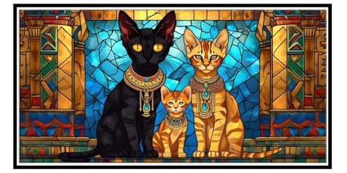 Diamond Painting Erwachsene Groß xxl, Diamant Painting Bilder Tiere Katzen, 5D Diamant Malerei Set für Anfänger, DIY Mosaikherstellung Bastelset für Haus Wanddeko, Geschenke für Frauen 100x200cm Y-117 Diamond Painting Erwachsene Groß xxl, Diamant Painting Bilder Tiere Katzen, 5D Diamant Malerei Set für Anfänger, DIY Mosaikherstellung Bastelset für Haus Wanddeko, Geschenke für Frauen 100x200cm Y-117 von QIANLUOO