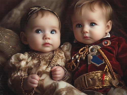 Diamond Painting Own Photo Personalised Pictures, Diamant Painting Personalised Set for Adults, Custom Gifts with Diamond Painting, Design Diamond Full Pictures Home Decor 100x180cm/100x180 cm W-171 von QIANLUOO
