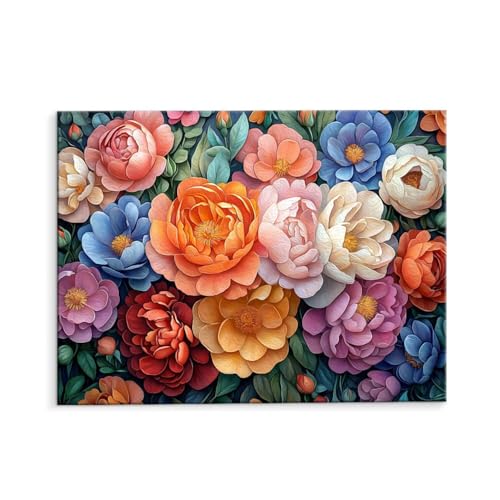 Malen Nach Zahlen Erwachsene Farbe Peonien, Malen Nach Zahlen Kits mit Pinseln und Acrylfarben, DIY Ölgemälde Set Malen Basteln Leinwand Anfänger, Als Geschenk für Wanddeko, 35 x 50 cm (ungerahmt) y67 Malen Nach Zahlen Erwachsene Farbe Peonien, Malen Nach Zahlen Kits mit Pinseln und Acrylfarben, DIY Ölgemälde Set Malen Basteln Leinwand Anfänger, Als Geschenk für Wanddeko, 35 x 50 cm (ungerahmt) y67 von QIANLUOO