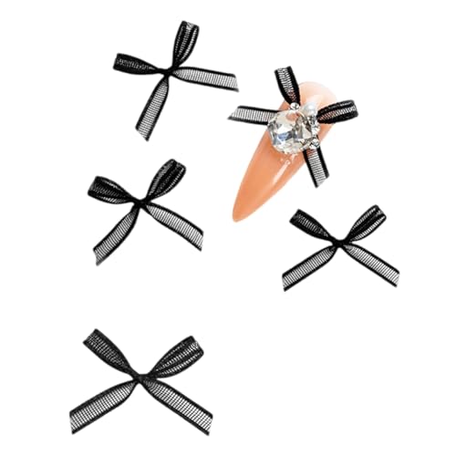 QIANQJL - 10 Stück grüne Organza-Perlen für Fingernägel, Nageldekoration, Nagelzubehör für Frauen und Mädchen von QIANQJL