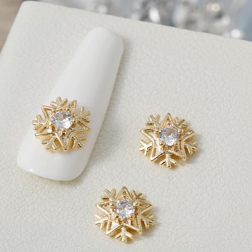 QIANQJL - Nagelanhänger mit Schleife für Nageldekoration mit Zirkonia und Stern, Strass, Nageldekoration von QIANQJL