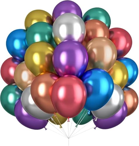 Bunte metallische Luftballons Bunte metallische Luftballons von QIFU
