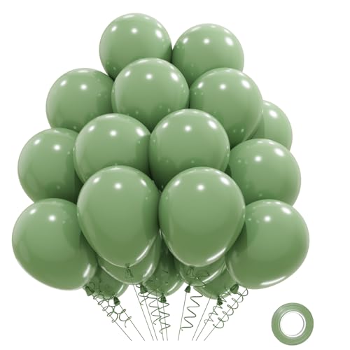 Grüne Luftballons 31 Stück Luftballon Grün Geburtstag, Ballons Grün, Luftballons Salbeigrün Helium Ballons Taufe Babyparty Hochzeit Party Deko Geburtstagsdeko, 12 Zoll Grüne Luftballons 31 Stück Luftballon Grün Geburtstag, Ballons Grün, Luftballons Salbeigrün Helium Ballons Taufe Babyparty Hochzeit Party Deko Geburtstagsdeko, 12 Zoll von QIFU