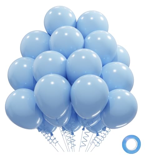 Luftballons Blau 31 Stück Blaue Luftballons Geburtstag, Ballons Blau, Helium Ballons Luftballons Taufe Babyparty Luftballons Pastell Blaue Hochzeit Party Deko, Geburtstagsdeko Luftballons Blau 31 Stück Blaue Luftballons Geburtstag, Ballons Blau, Helium Ballons Luftballons Taufe Babyparty Luftballons Pastell Blaue Hochzeit Party Deko, Geburtstagsdeko von QIFU