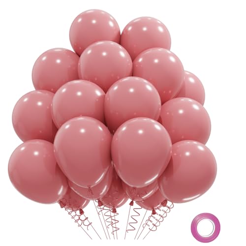 Rosa Luftballons 31 Stück Luftballon Retro Rosa Geburtstag, Ballons Rosa, Luftballons Hochzeit Vintage Rosa Helium Ballons Babyparty Hochzeit Party Deko Geburtstagsdeko Pink, 12 Zoll Rosa Luftballons 31 Stück Luftballon Retro Rosa Geburtstag, Ballons Rosa, Luftballons Hochzeit Vintage Rosa Helium Ballons Babyparty Hochzeit Party Deko Geburtstagsdeko Pink, 12 Zoll von QIFU