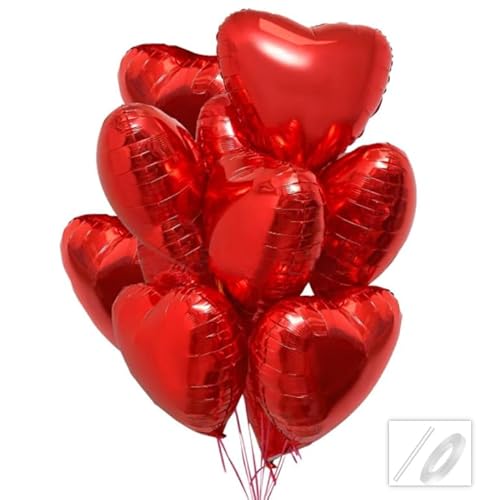 rote herzförmige Luftballons rote herzförmige Luftballons von QIFU