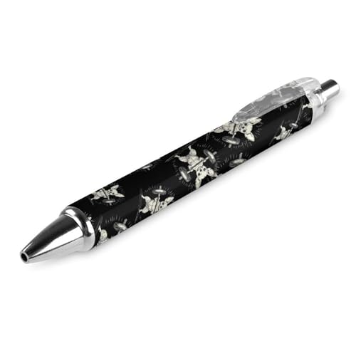 QIJIUU Kugelschreiber für Gewichtheben, Chihuahua, Fitness, personalisierbar, ausgefallene lustige Kugelschreiber, schwarz, Geschenke, 1 Stück von QIJIUU