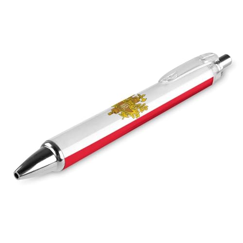 QIJIUU Kugelschreiber mit französischer Flagge, personalisierbar, ausgefallene lustige Kugelschreiber, schwarz, Geschenke, 1 Stück von QIJIUU