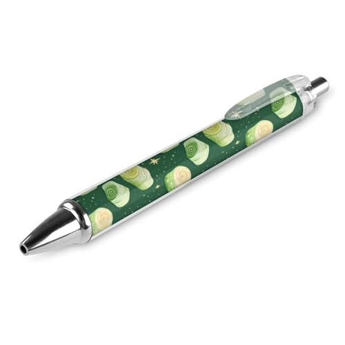 QIJIUU Lustige Kugelschreiber, schwarze Tinte, einziehbarer Stift für glattes Schreiben, 0,5 mm, feines Bürozubehör, Geschenke, 1 Stück von QIJIUU