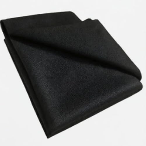 Vliesstoff Einlagestoff 1 Stk Bügelvlies Schwarz 300 x 100 cm Bügeleinlage Schwarz 30g/m² Aufbügelbarer Einlagestoff Leichtes Stoff zum Aufbügeln Geeignet zum Verstärken von Genähten Falten von QILEMI