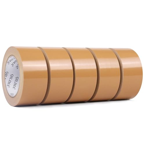 QILIMA Panzertape Braun Wasserfest 5 Rollen 48 mm x 27 m -Braun Panzertape Gewebeklebeband - Gewebeband - Panzerband Extra Stark - Wasserdichtes Klebeband- power Duct Tape QILIMA Panzertape Braun Wasserfest 5 Rollen 48 mm x 27 m -Braun Panzertape Gewebeklebeband - Gewebeband - Panzerband Extra Stark - Wasserdichtes Klebeband- power Duct Tape von QILIMA