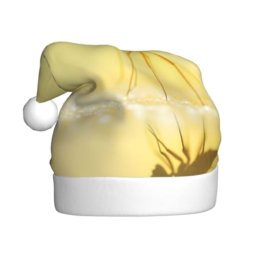 QIN&ZHENG Abstrakte gelbe Libelle Druck personalisierte Weihnachtsmannmütze - Lustiges Weihnachtsgeschenk für erwachsene Frauen - Samt-Weihnachtsmütze QIN&ZHENG Abstrakte gelbe Libelle Druck personalisierte Weihnachtsmannmütze - Lustiges Weihnachtsgeschenk für erwachsene Frauen - Samt-Weihnachtsmütze von QIN&ZHENG