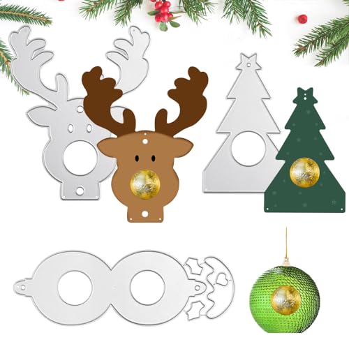 QINERSAW 3 Stück 3D Stanzmaschine Stanzschablone Weihnachten Stanzformen Schokolade Stanzschablone Geschenkbox Prägeschablone Schokolade Süßigkeiten Stanzbögen Weihnachten DIY Handwerk Scrapbooking QINERSAW 3 Stück 3D Stanzmaschine Stanzschablone Weihnachten Stanzformen Schokolade Stanzschablone Geschenkbox Prägeschablone Schokolade Süßigkeiten Stanzbögen Weihnachten DIY Handwerk Scrapbooking von QINERSAW