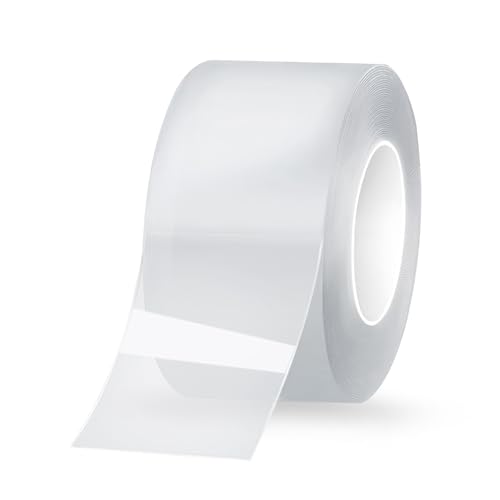 Transparent Schimmelfest Dichtband, Acryl Dichtungsband Selbstklebend, Klebeband PE Acryl Dichtband, Wand Dichtungsband Wasserdicht, Stark Klebendes Wetterbeständiges Klebeband für Küche WC 5CM × 10M Transparent Schimmelfest Dichtband, Acryl Dichtungsband Selbstklebend, Klebeband PE Acryl Dichtband, Wand Dichtungsband Wasserdicht, Stark Klebendes Wetterbeständiges Klebeband für Küche WC 5CM × 10M von QINGZY