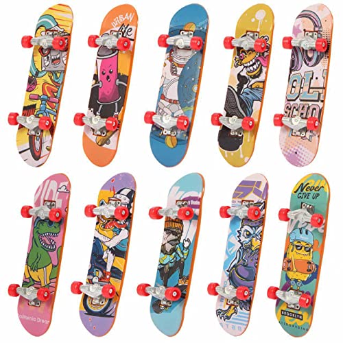 QINIFIFY Finger Skateboard Set, 6 Stück Mini Skates Professionelle Finger Skateboards Fingerboard Spielzeug Mitgebsel Kindergeburtstag Geschenke für Kinder QINIFIFY Finger Skateboard Set, 6 Stück Mini Skates Professionelle Finger Skateboards Fingerboard Spielzeug Mitgebsel Kindergeburtstag Geschenke für Kinder von QINIFIFY