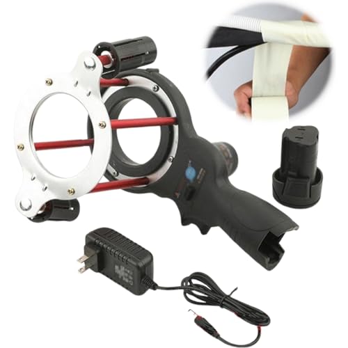 27 W Kupferrohr-Bandwickelmaschine, 70 mm Klimaanlagen-Bandwickelmaschine, 70–380 U/min Geschwindigkeit, mit 2 Rollen Bändern, Batteriekapazität 1500 mA, zum Wickeln von Klimaanlagen-Verbindungsrohren 27 W Kupferrohr-Bandwickelmaschine, 70 mm Klimaanlagen-Bandwickelmaschine, 70–380 U/min Geschwindigkeit, mit 2 Rollen Bändern, Batteriekapazität 1500 mA, zum Wickeln von Klimaanlagen-Verbindungsrohren von QINPI