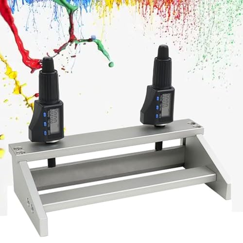 QINPI 100/150/200/300mm Digital Display Film Applikator Edelstahl Nassfilm Vorbereitungsgerät mit Mikrometer 1-6000μm Einstellbar Graduierungswert 1μm für Experimentelle Kosmetik Farbe QINPI 100/150/200/300mm Digital Display Film Applikator Edelstahl Nassfilm Vorbereitungsgerät mit Mikrometer 1-6000μm Einstellbar Graduierungswert 1μm für Experimentelle Kosmetik Farbe von QINPI