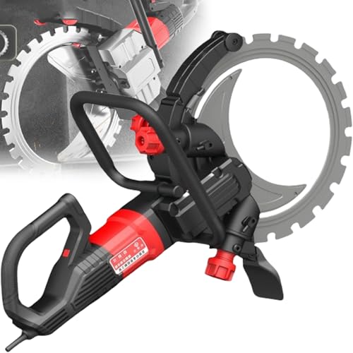 QINPI 8900W Elektrische Betonsäge, 40,6 cm Betonringsäge, Schnitttiefe 30 cm, mit Nasswasserversorgung, Staubunterdrückung, Wasserleitung, Pumpe, Klinge, für Ced-Beton/Bewehrungsstein/Stein QINPI 8900W Elektrische Betonsäge, 40,6 cm Betonringsäge, Schnitttiefe 30 cm, mit Nasswasserversorgung, Staubunterdrückung, Wasserleitung, Pumpe, Klinge, für Ced-Beton/Bewehrungsstein/Stein von QINPI