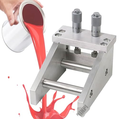 QINPI Einstellbarer Filmbeschichtungsapplikator, 0–3500 μm Dicke einstellbar, mit Edelstahlschaber, hochpräzises Nassfilmvorbereitungsgerät, Laborrakel-Beschichtungsmaschine, zum Drucken, Lackieren QINPI Einstellbarer Filmbeschichtungsapplikator, 0–3500 μm Dicke einstellbar, mit Edelstahlschaber, hochpräzises Nassfilmvorbereitungsgerät, Laborrakel-Beschichtungsmaschine, zum Drucken, Lackieren von QINPI