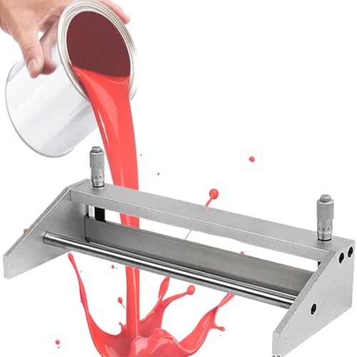 QINPI Einstellbarer Filmbeschichtungsapplikator, 0–3500 μm Dicke einstellbar, mit Edelstahlschaber, hochpräzises Nassfilmvorbereitungsgerät, Laborrakel-Beschichtungsmaschine, zum Drucken, Lackieren QINPI Einstellbarer Filmbeschichtungsapplikator, 0–3500 μm Dicke einstellbar, mit Edelstahlschaber, hochpräzises Nassfilmvorbereitungsgerät, Laborrakel-Beschichtungsmaschine, zum Drucken, Lackieren von QINPI