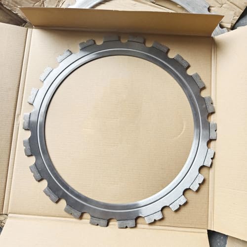 Spezialsägeblatt für Ringsäge, 410 mm toroidale Betonschneidemaschine, Zubehör, für 30 cm Ringsäge-Wandschneidemaschine, Diamantmaterial, Heißpressen, verschleißfest und langlebig von QINPI