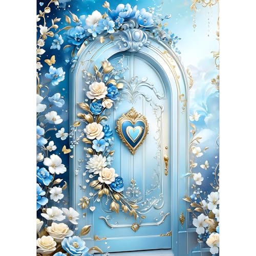 QINRUBB DIY Tür Diamond Painting Erwachsene, 5D Blumen Diamant Painting Bilder Anfänger, Traumland Runder Vollbohrer Diamanten Malerei Stickerei Kreuzstich Geschenke Home Wand Dekor 30x40 cm QINRUBB DIY Tür Diamond Painting Erwachsene, 5D Blumen Diamant Painting Bilder Anfänger, Traumland Runder Vollbohrer Diamanten Malerei Stickerei Kreuzstich Geschenke Home Wand Dekor 30x40 cm von QINRUBB