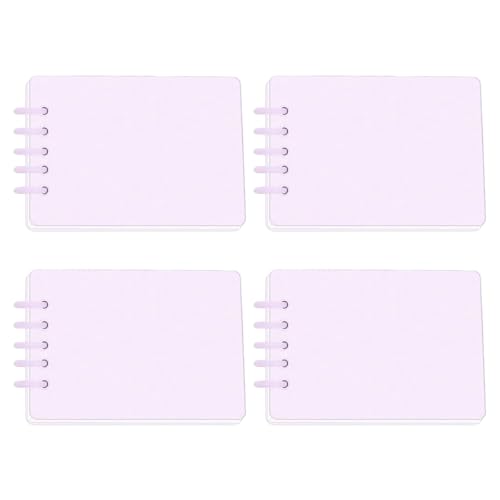 QINZITAO 4 kleine Doppelspulenbindung, Notizblöcke, 7,1 x 10,2 cm, 160 Seiten, liniert, kleiner Schreibblock, Notizbuch zum Schreiben, 4 Stück QINZITAO 4 kleine Doppelspulenbindung, Notizblöcke, 7,1 x 10,2 cm, 160 Seiten, liniert, kleiner Schreibblock, Notizbuch zum Schreiben, 4 Stück von QINZITAO