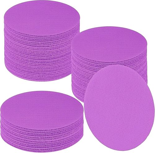 QINZITAO Teppich-Punkt-Marker, 10,2 cm oder 12,7 cm, bunte Bodenpunkte, rund, flach, Sport-Marker für Klassenzimmer, Kindergarten, Fitnessstudio, 30 Stück von QINZITAO