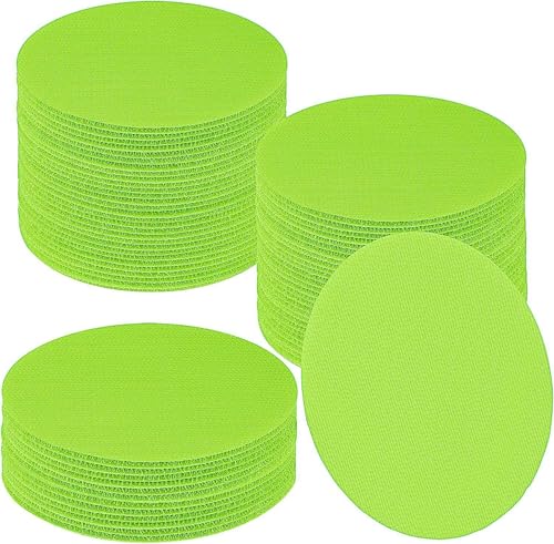 QINZITAO Teppich-Punkt-Marker, 10,2 cm oder 12,7 cm, bunte Bodenpunkte, rund, flach, Sport-Marker für Klassenzimmer, Kindergarten, Fitnessstudio, 30 Stück von QINZITAO
