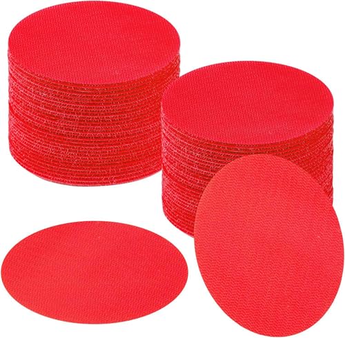 QINZITAO Teppich-Punkt-Marker, 10,2 cm oder 12,7 cm, bunte Bodenpunkte, rund, flach, Sport-Marker für Klassenzimmer, Kindergarten, Fitnessstudio, 30 Stück von QINZITAO