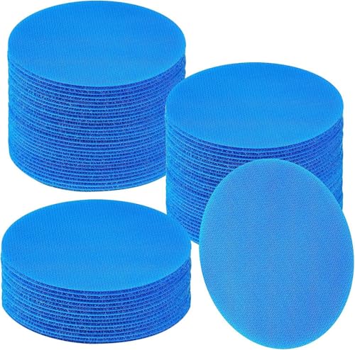 QINZITAO Teppich-Punkt-Marker, 10,2 cm oder 12,7 cm, bunte Bodenpunkte, rund, flach, Sport-Marker für Klassenzimmer, Kindergarten, Fitnessstudio, 30 Stück von QINZITAO