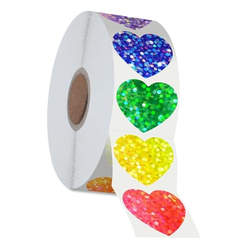 QINZITAO Valentinstag Aufkleber Aufkleber Herz Aufkleber Etiketten Selbstklebende Aufkleber Dekorative Aufkleber für Party Hochzeit QINZITAO Valentinstag Aufkleber Aufkleber Herz Aufkleber Etiketten Selbstklebende Aufkleber Dekorative Aufkleber für Party Hochzeit von QINZITAO