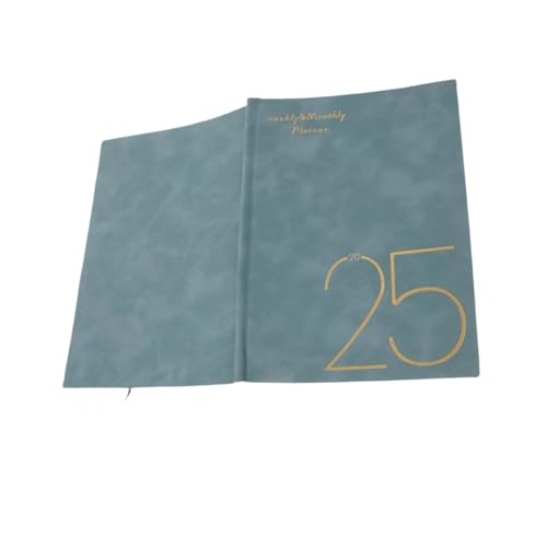 QIPUCNLYA Himmelblaues Planer-Notizbuch 2025 – Wochen- und Monatstagebuch, Reisetagebuch, kreativer personalisierter Tagesplaner QIPUCNLYA Himmelblaues Planer-Notizbuch 2025 – Wochen- und Monatstagebuch, Reisetagebuch, kreativer personalisierter Tagesplaner von QIPUCNLYA
