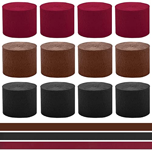 Krepppapier Schwarz Kreppbänder 4.5cmx25m Kreppapier Crepe Paper für Hochzeit Geburtstagsfeier Feier Deko Papierfalten Basteln Handarbeiten Papierkunst Hintergrund Luftschlangen Papier Maibaum Bänder Krepppapier Schwarz Kreppbänder 4.5cmx25m Kreppapier Crepe Paper für Hochzeit Geburtstagsfeier Feier Deko Papierfalten Basteln Handarbeiten Papierkunst Hintergrund Luftschlangen Papier Maibaum Bänder von QIQN