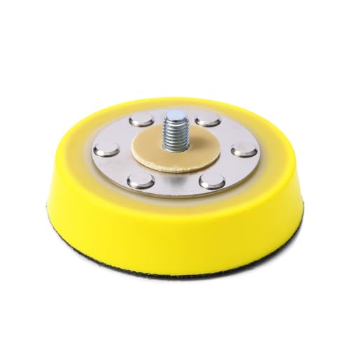 Klett Schleifteller polierpad 75mm für Exzenterschleifer Druckluft Winkelschleifer/Polierer, Gewinde 8mm, 1 Stück Klett Schleifteller polierpad 75mm für Exzenterschleifer Druckluft Winkelschleifer/Polierer, Gewinde 8mm, 1 Stück von QIUMIN